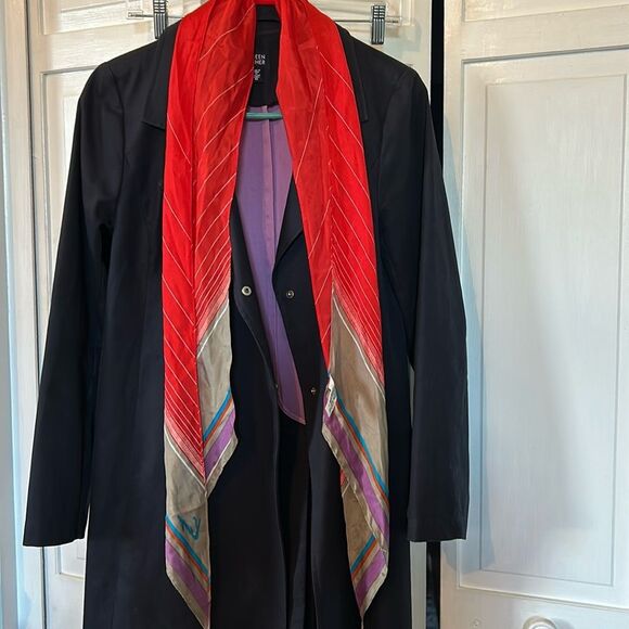 Vintage Kenyo XIIX Karat 100% silk scarf - Picture 1 of 5
